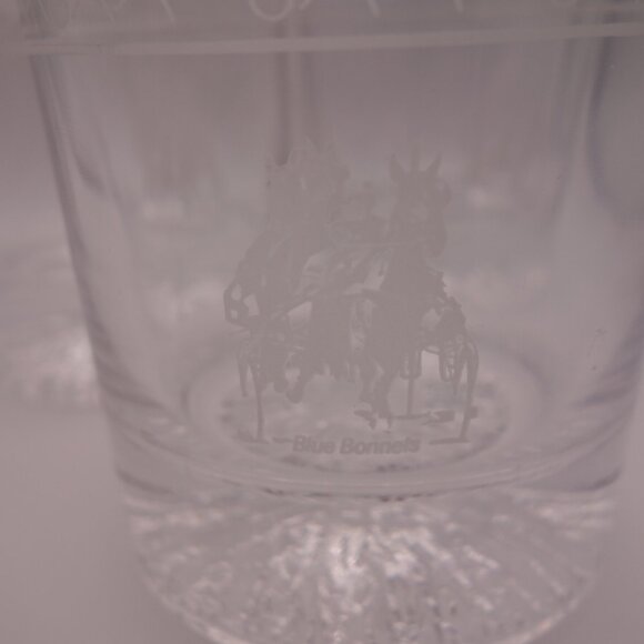 Set of Three(3) Vintage Blue Bonnets Scotch Glasses - Picture 2 of 9